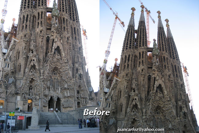 Sagrada Familia Church in Barcelona